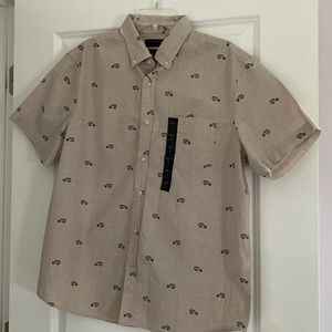 Banana Republic Factory Short sleeve slim fit button down